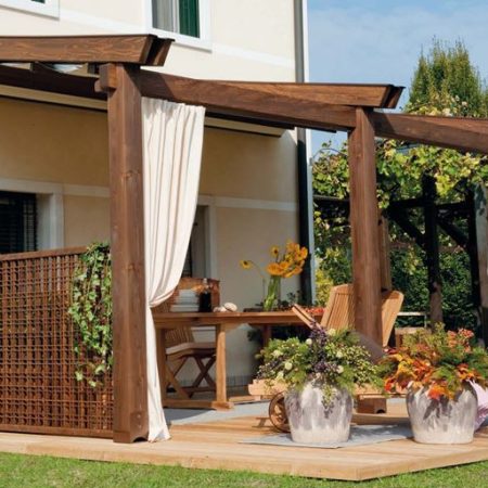 tettoie in legno da esterno perugia